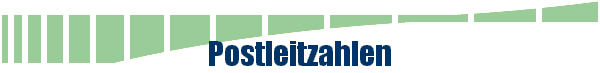 Postleitzahlen